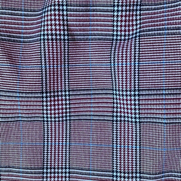 Red, plaid pants - Picture 2 of 3